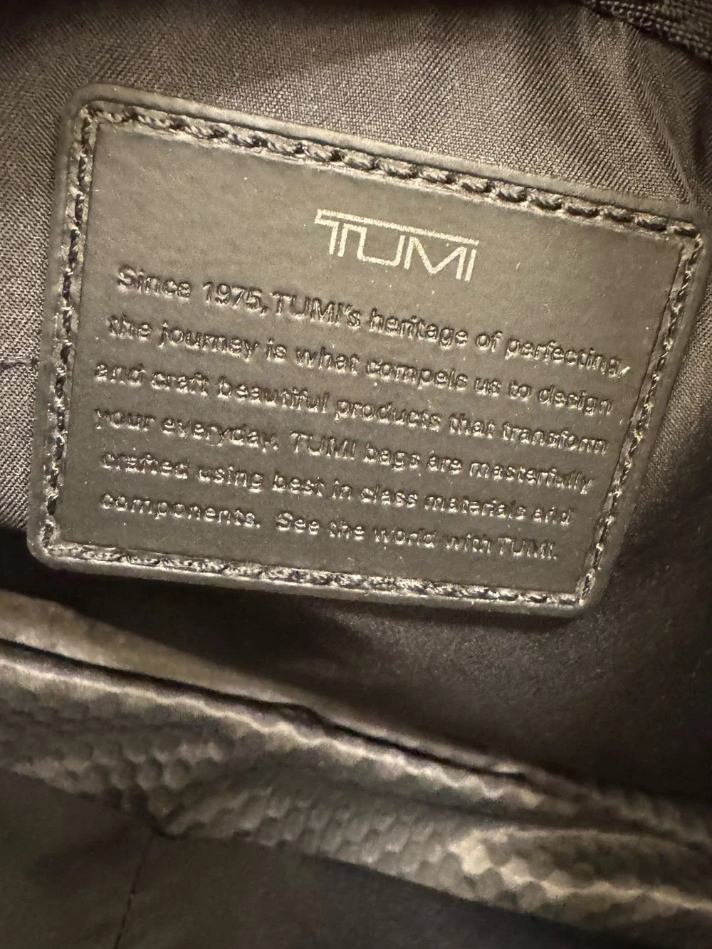 TUMI Alpha Bravo Albany Slim Commuter Briefcase in Anthracite